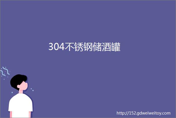 304不锈钢储酒罐